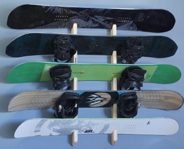 Pro Board skateboard racks wall