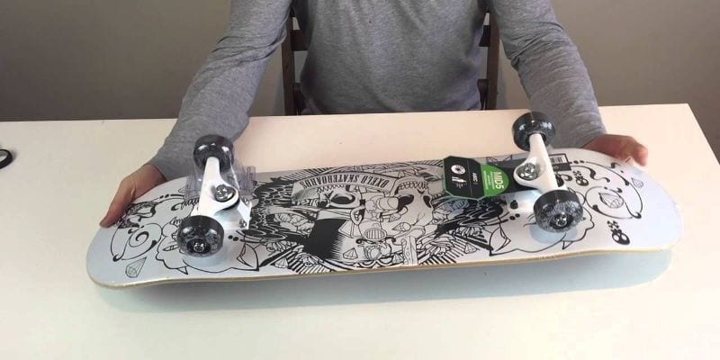 Cheap Skateboard Review: Oxelo White