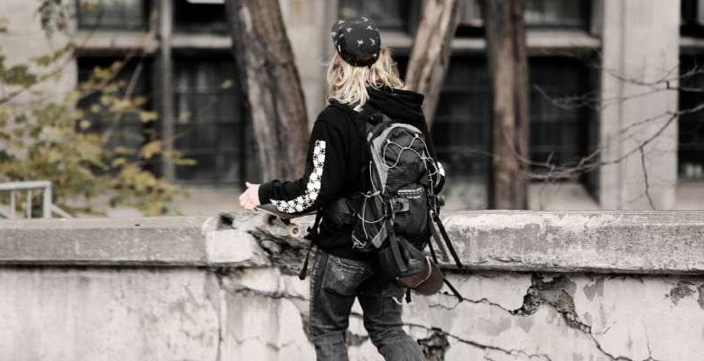 north face skateboard backpack