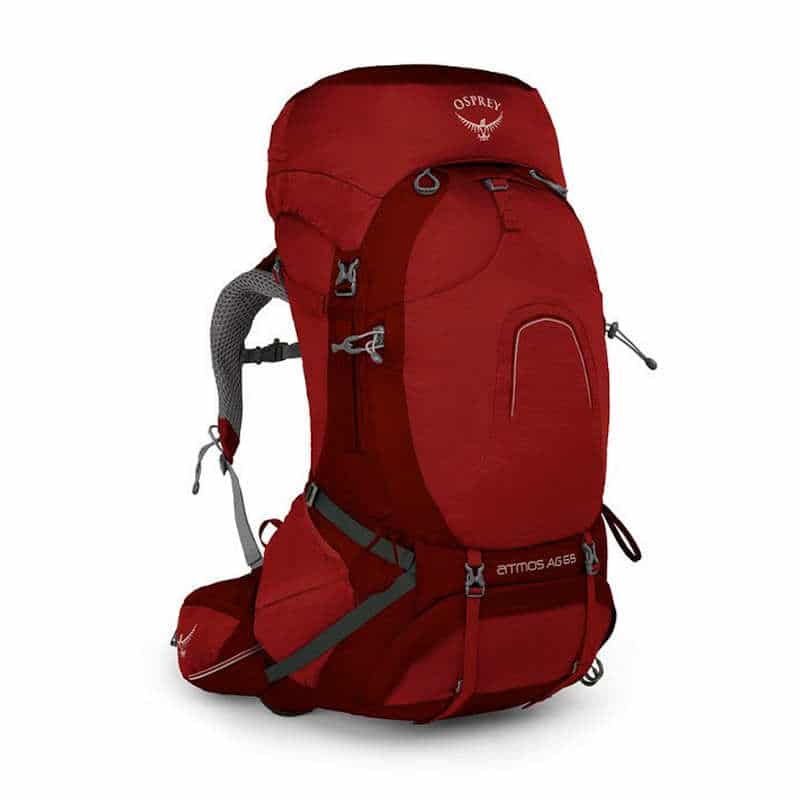 osprey atmos ag 652 backpacking backpack trekking