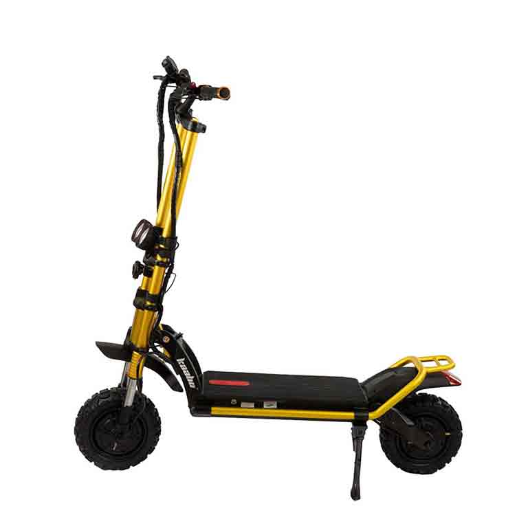 wolf king gold electric scooter