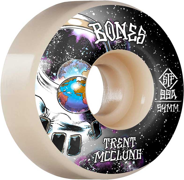 Bones Trent McClung Unknown A Standard STF Skateboard Wheels mm