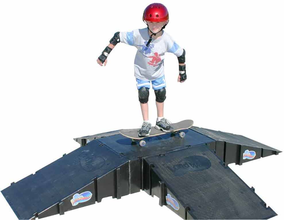 Landwave Sided Pyramid Skateboard Kit